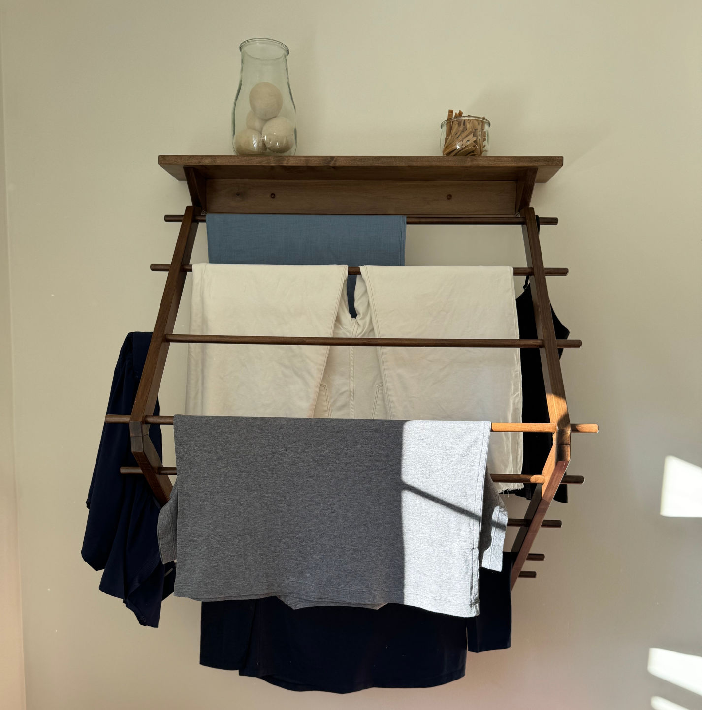 Large Dryer with Shelf (Almond)
