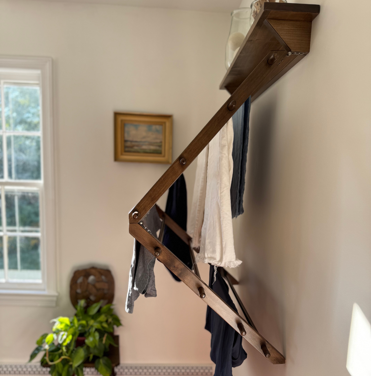 Large Dryer with Shelf (Almond)