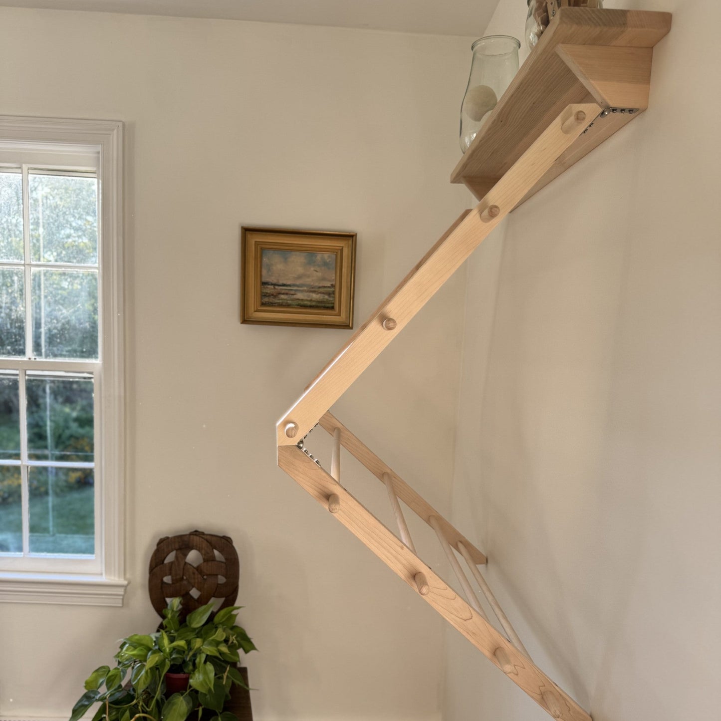 Large Dryer with Shelf (Natural-No Finish)