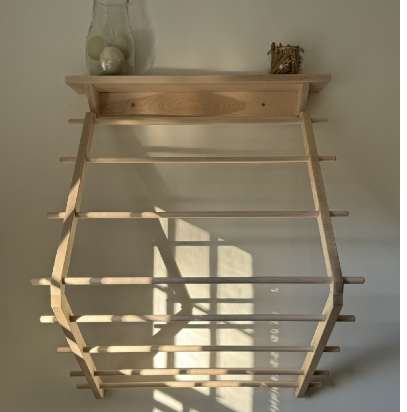 Medium Dryer with Shelf (Natural)