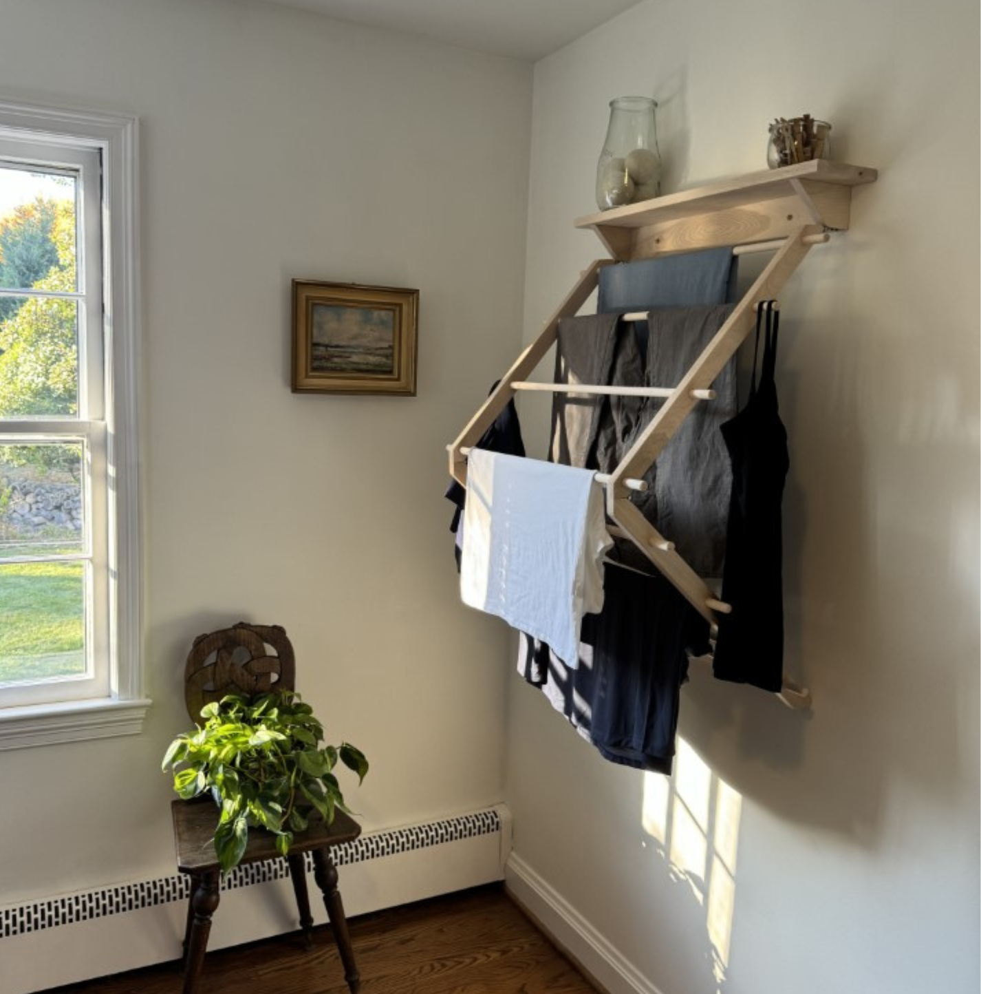 Medium Dryer with Shelf (Natural)