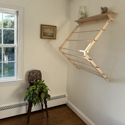 Large Dryer with Shelf (Natural-No Finish)