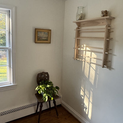 Medium Dryer with Shelf (Natural-No Finish)